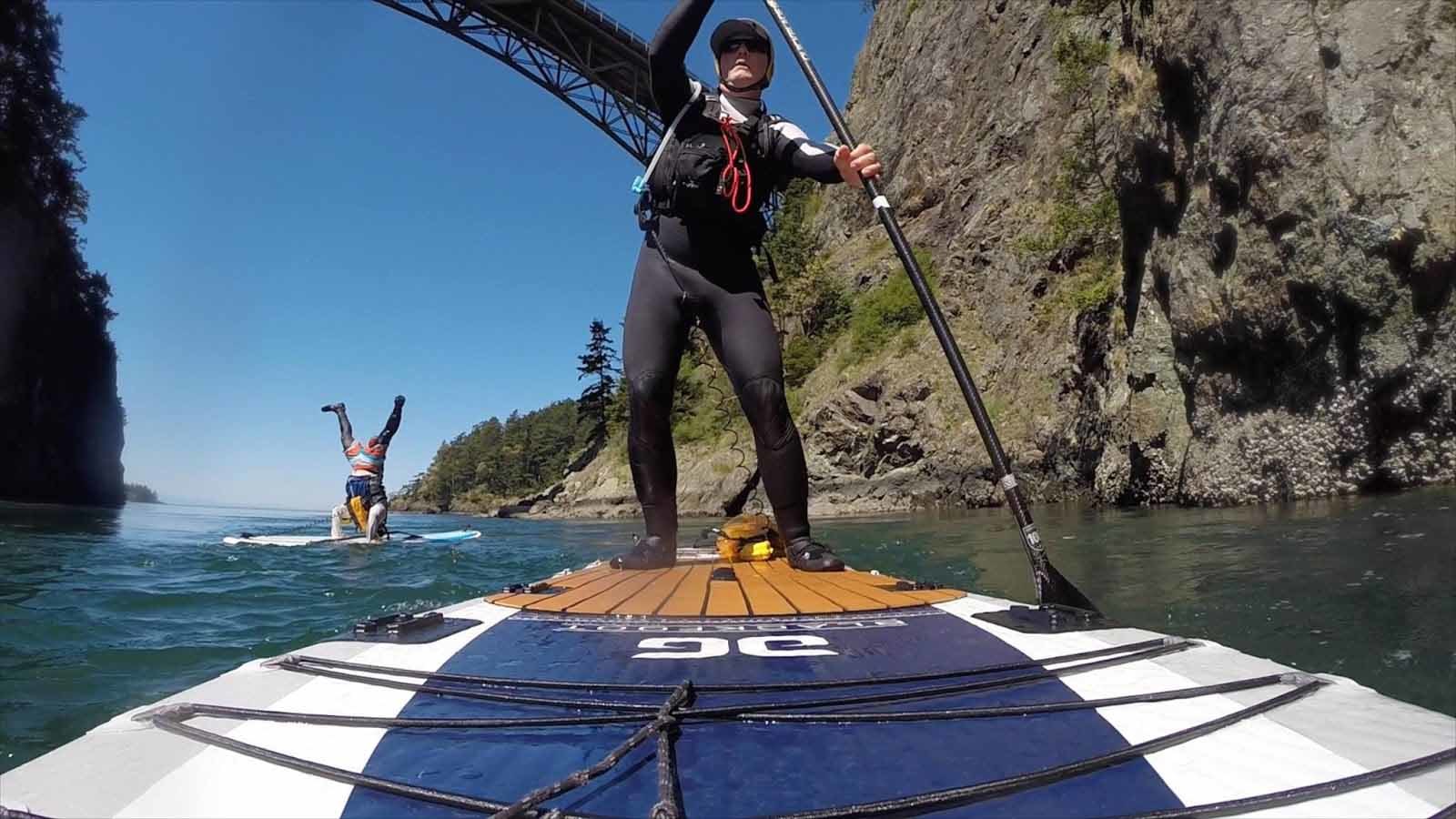 At Salmon Bay Paddle, Getting Wet Is Part of the Fun