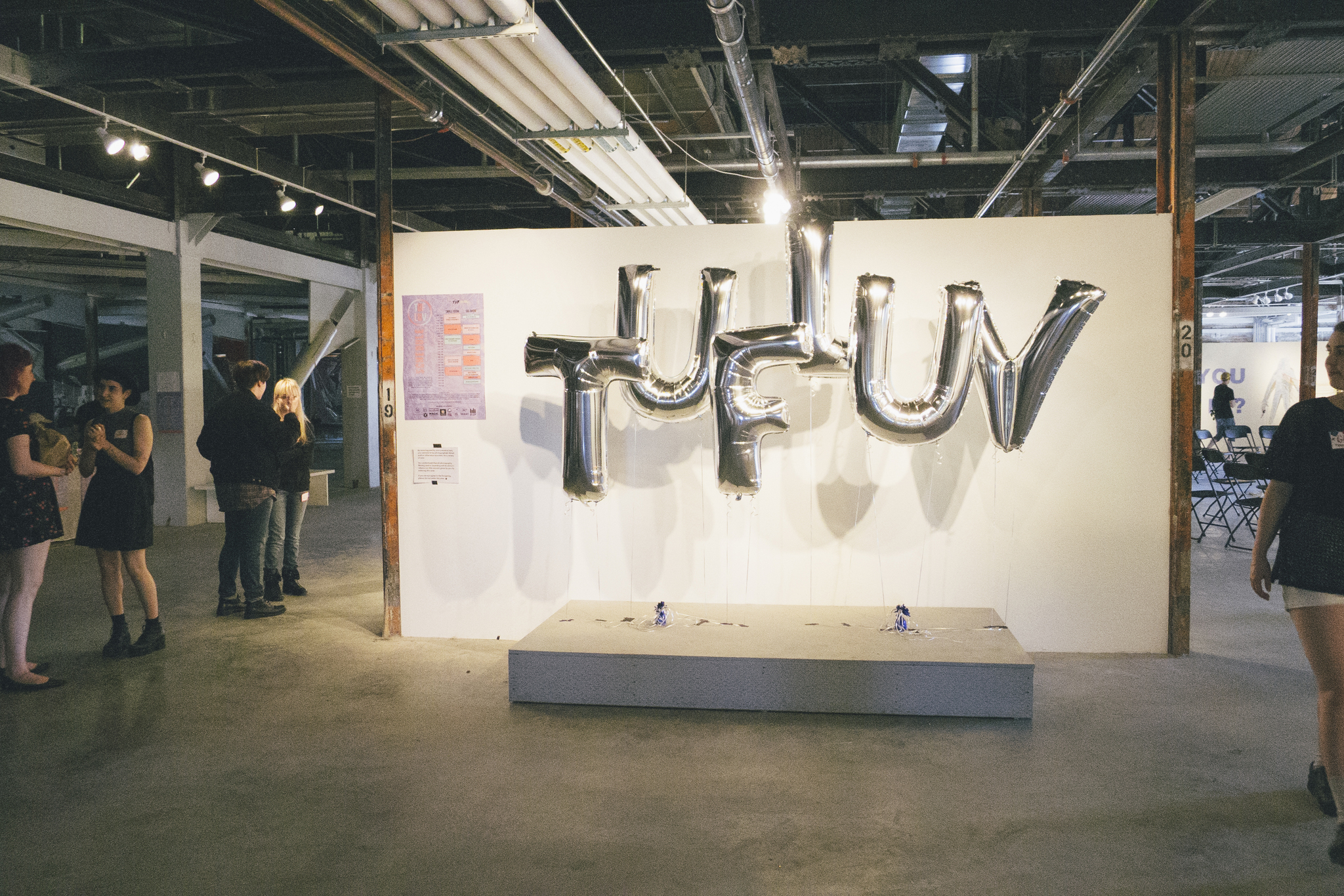 Dancing, Flickering Computers and Interactive Art at TUF LUV