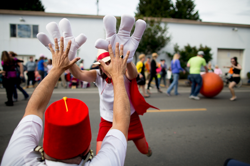 Photos: Fremont Solstice Parade, Naked Bikers and … Donald Trump!?