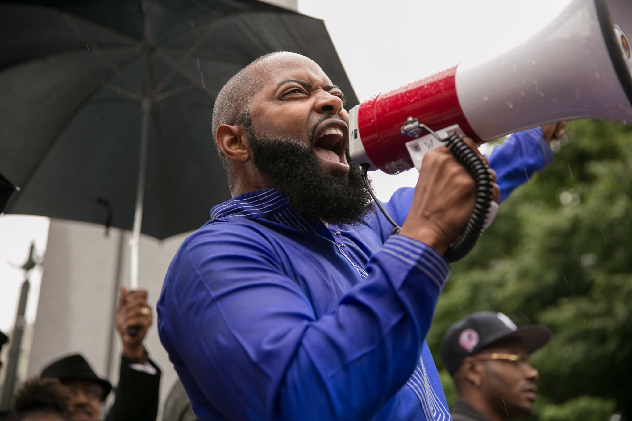 As Vigil Turns to Protest, Words of Love, Anger and Solutions