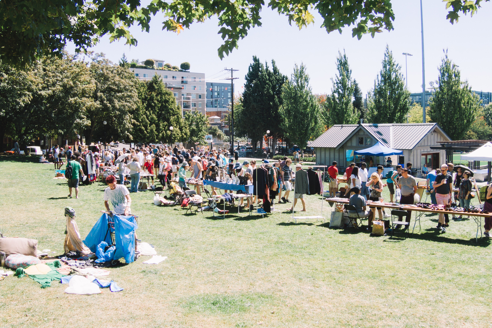 Puppies, Vintage Pokémerch, and Sheepish Toymongers at the Capitol Hill Garage Sale Day