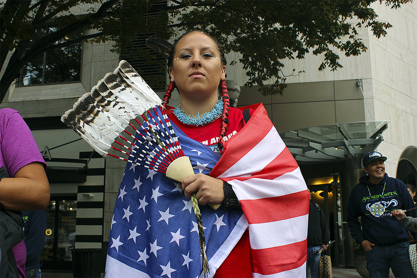 Ceremony, Protest Mark Indigenous Peoples’ Day