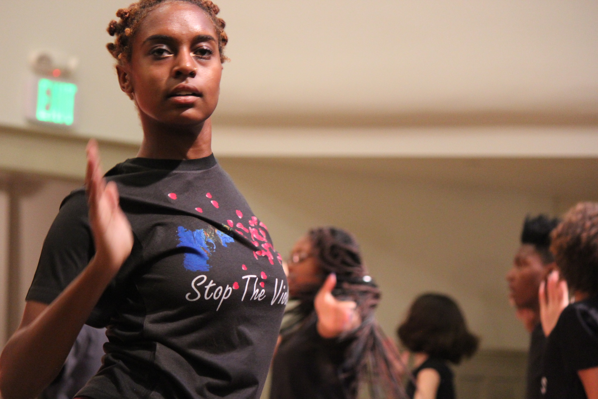 Poets, Dancers and Michael Bennett Rally Black Students in the CD