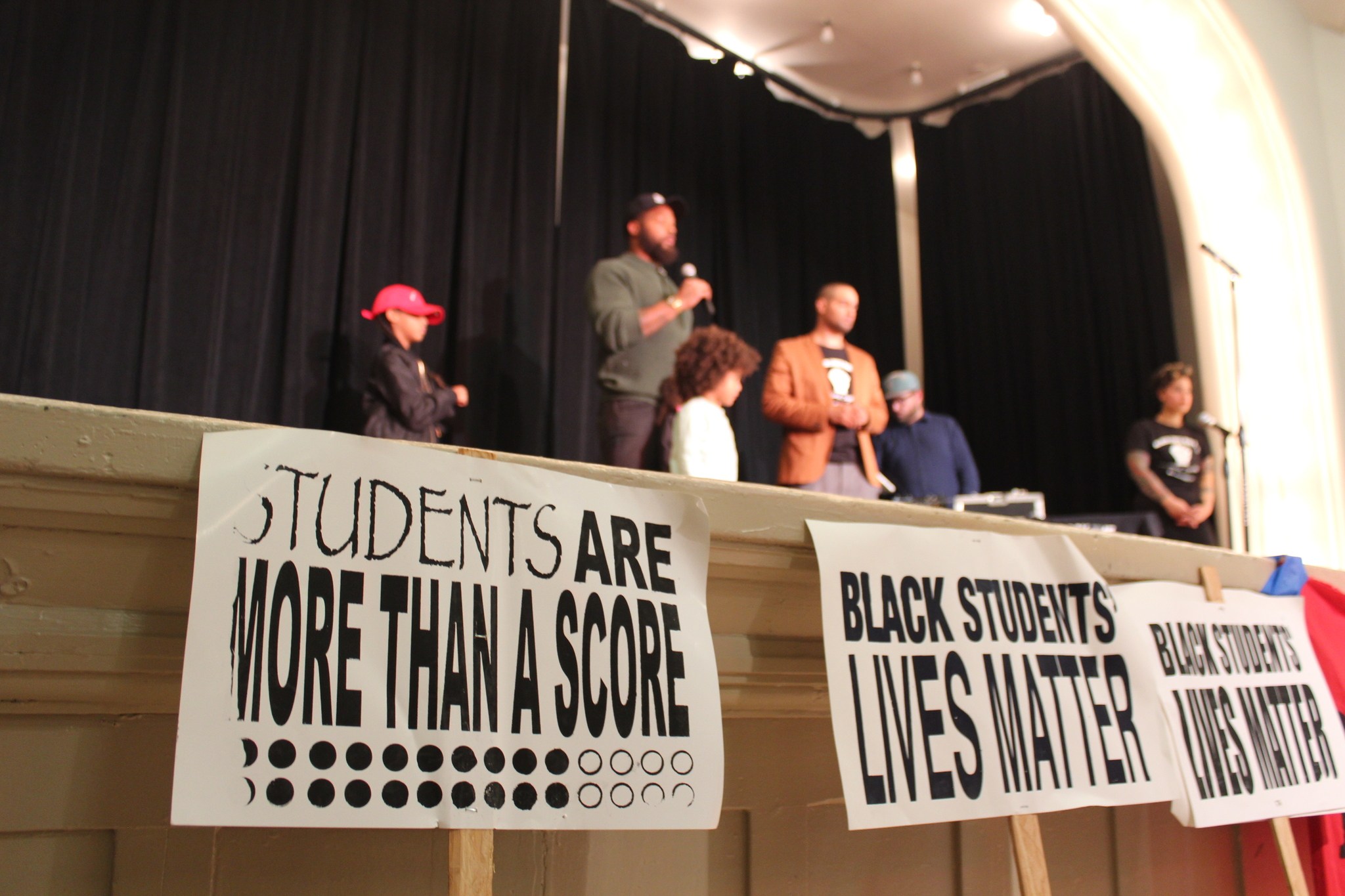 Poets, Dancers and Michael Bennett Rally Black Students in the CD