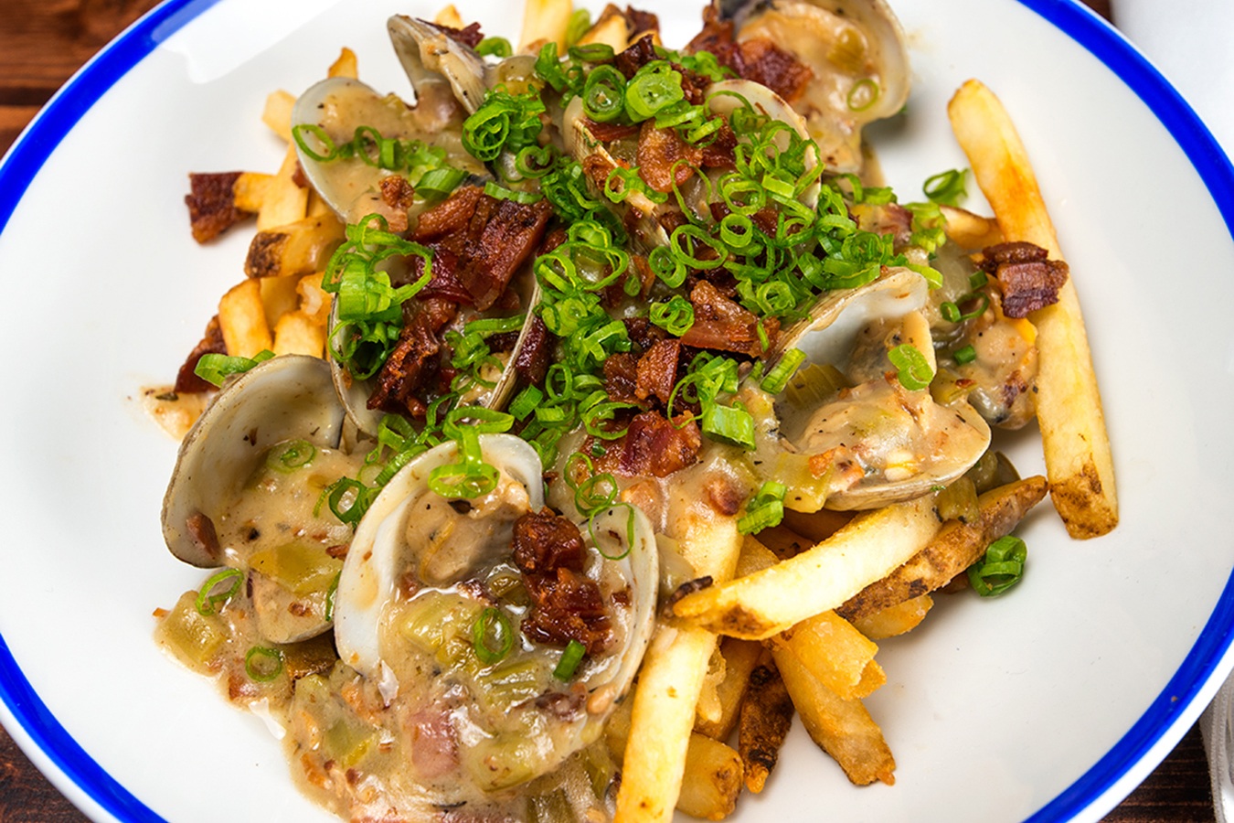 A Northwest take on poutine. Courtesy of White Swan Public House