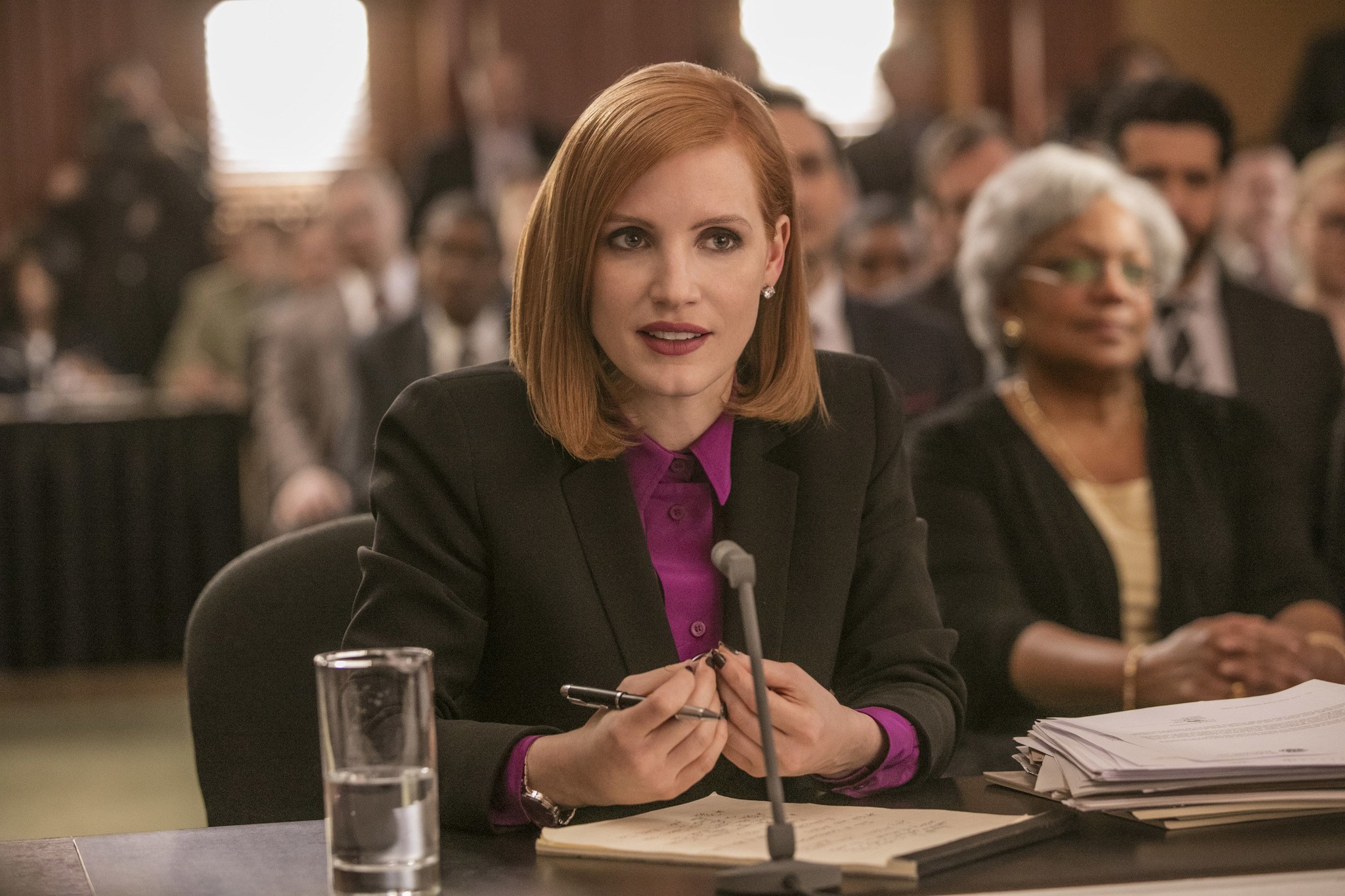 A Ruthless Lobbyist Takes on Gun Control in the Farfetched But Satisfying ‘Miss Sloane’