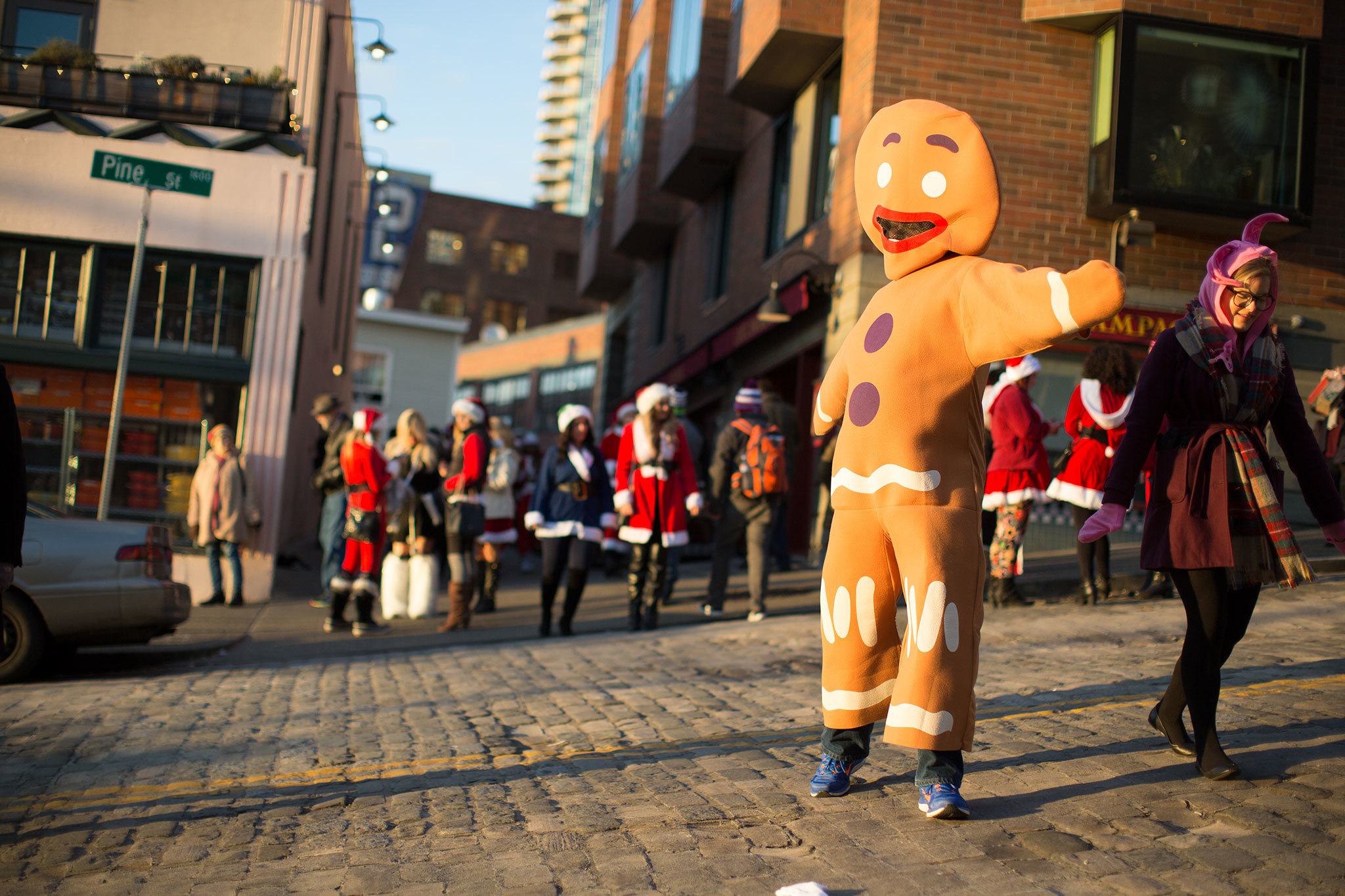 The Many Santas (And Frosties) Of SantaCon