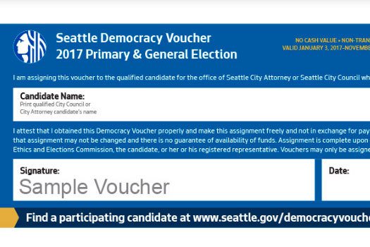 Here Come Democracy Vouchers!