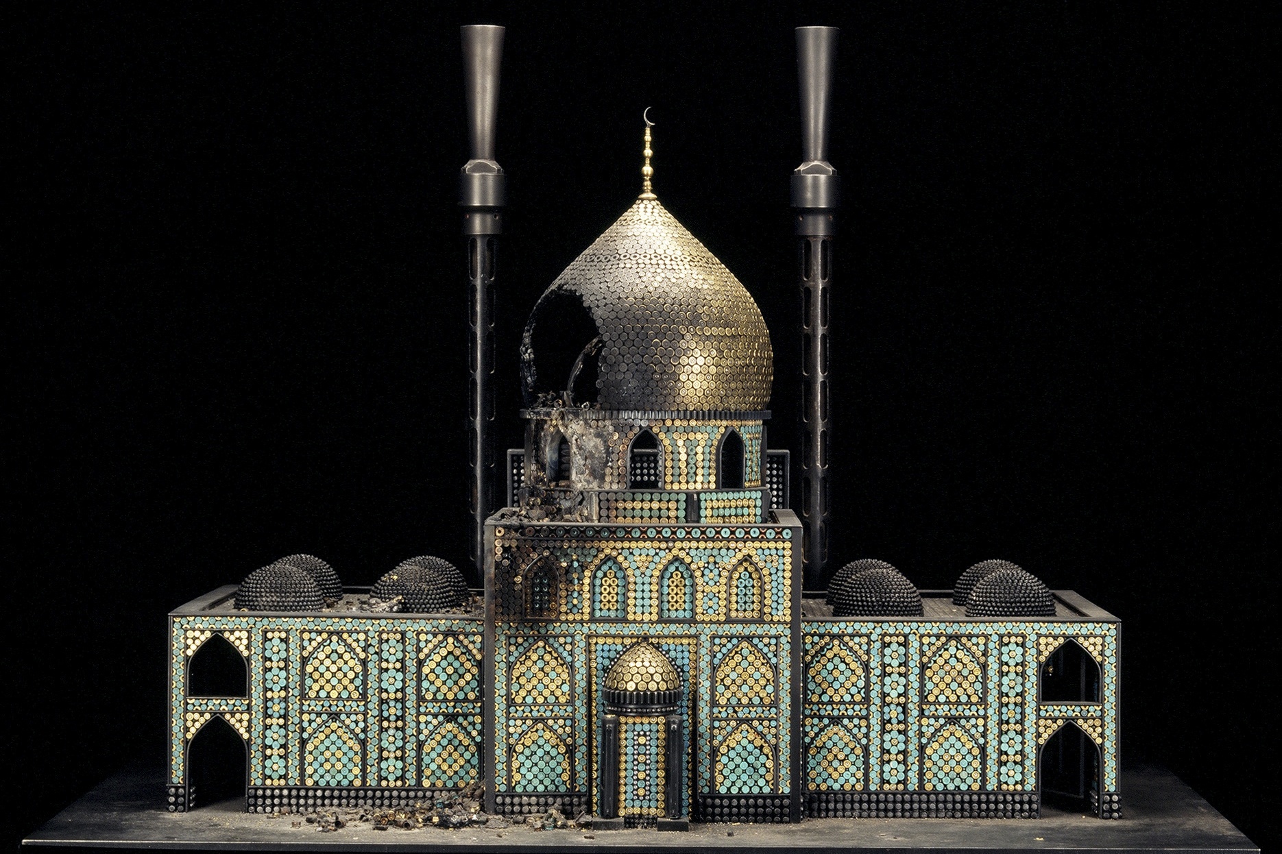 Al Farrow’s “Divine Ammunition” Turns Instruments of Death Into Houses of Worship