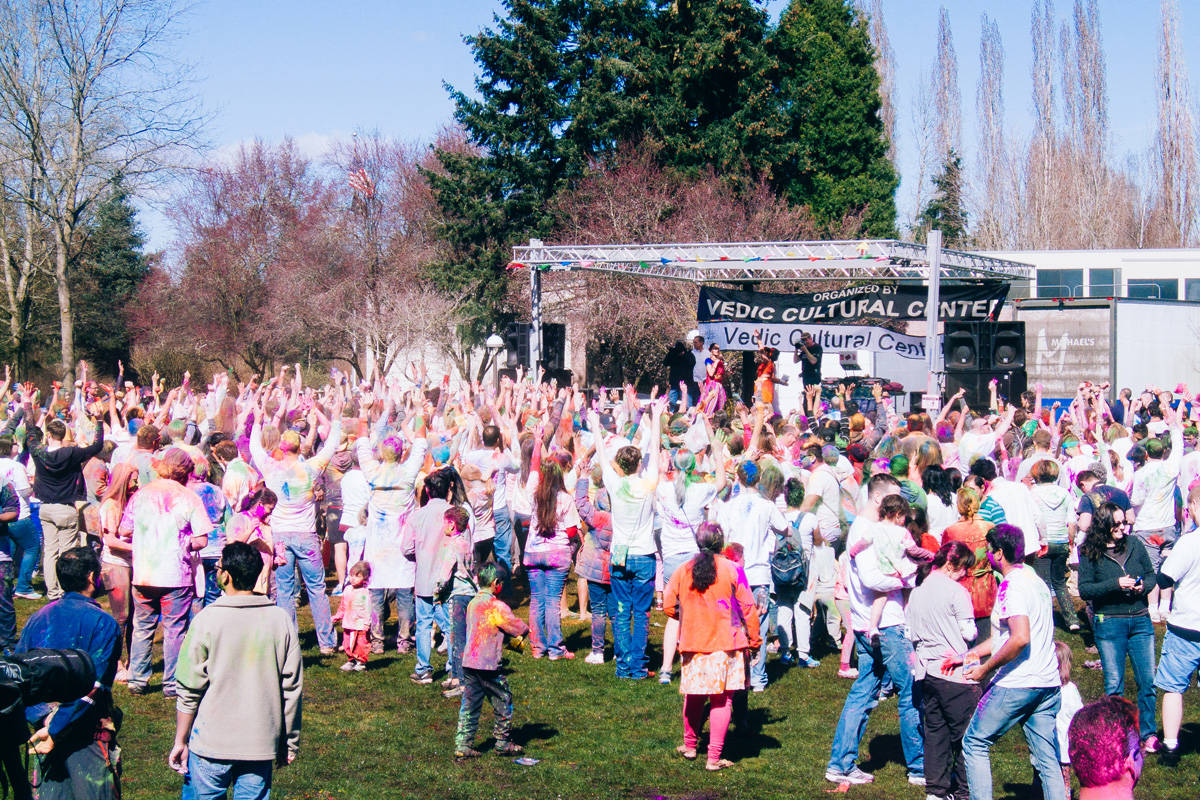 GIFs From Redmond’s Holi Festival of Color