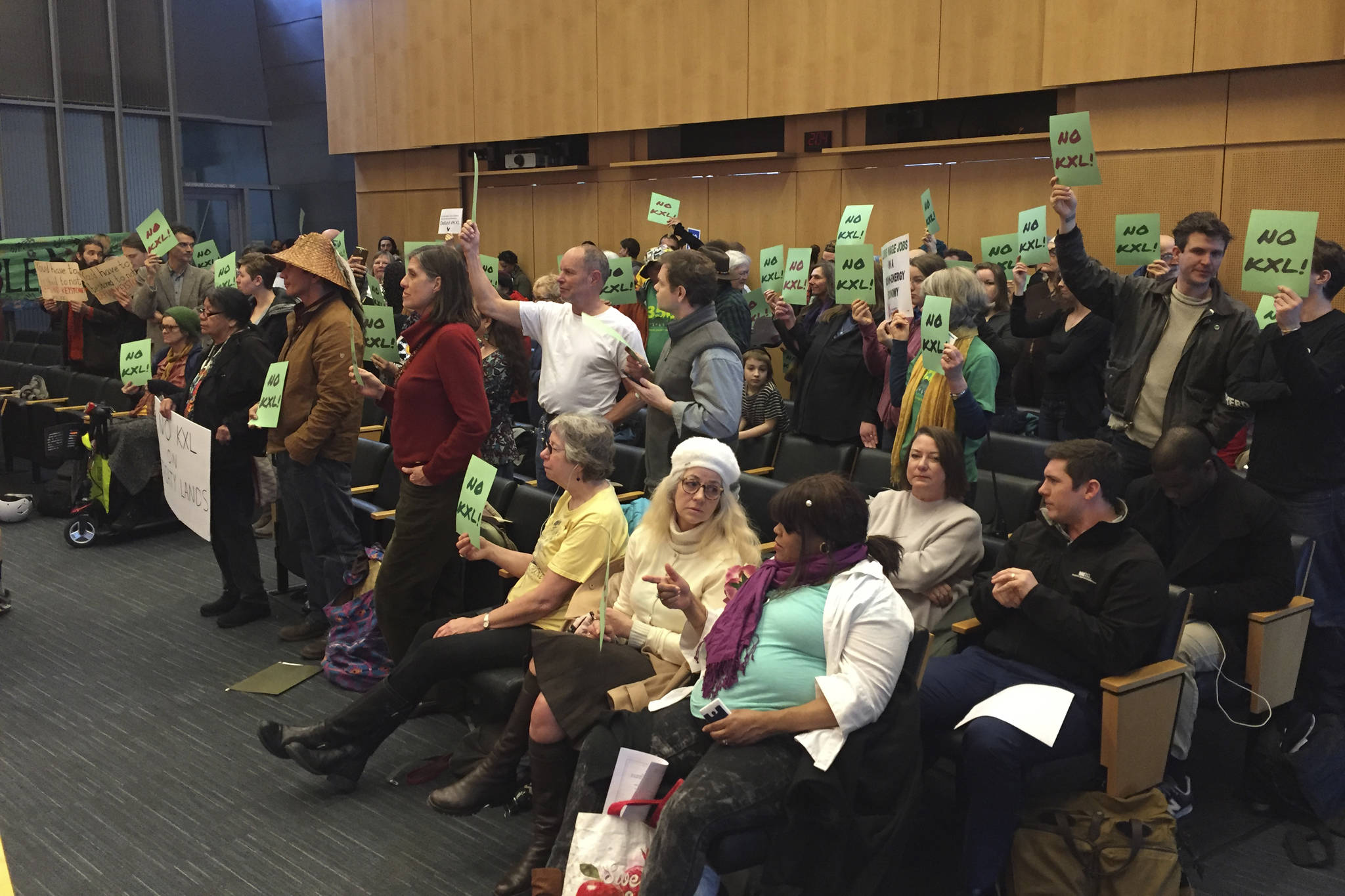 Activists weigh in at Monday’s meeting of the Seattle City Council. Photo by Josh Kelety
