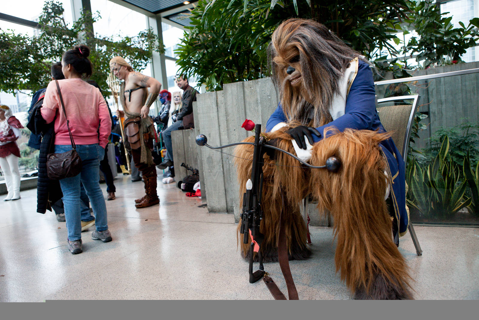 Sad Chewbacca, and 11 Other Animated Characters at Emerald City Comicon