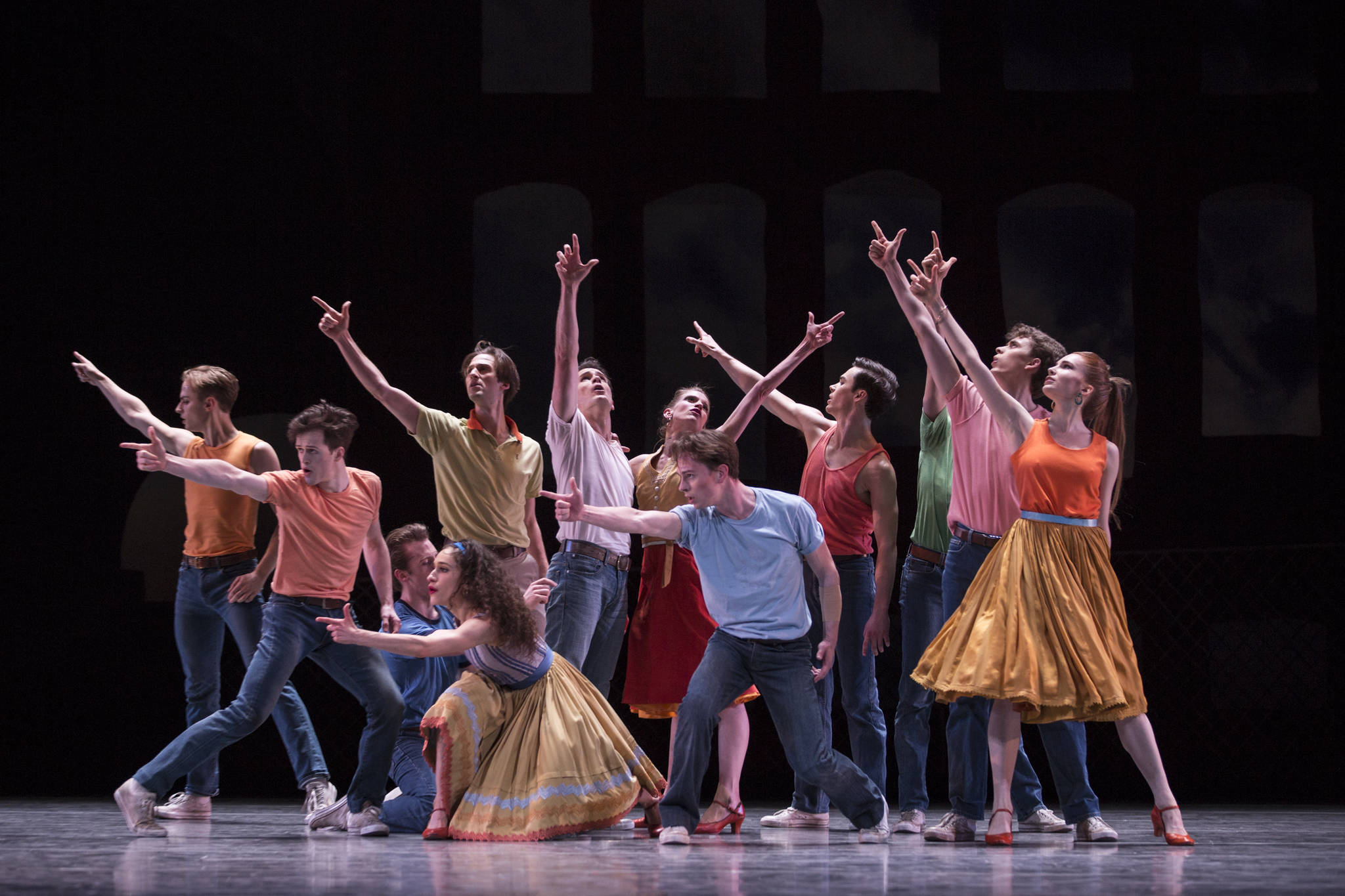 Jerome Robbins’ West Side Story Suite. Photo by Angela Sterling