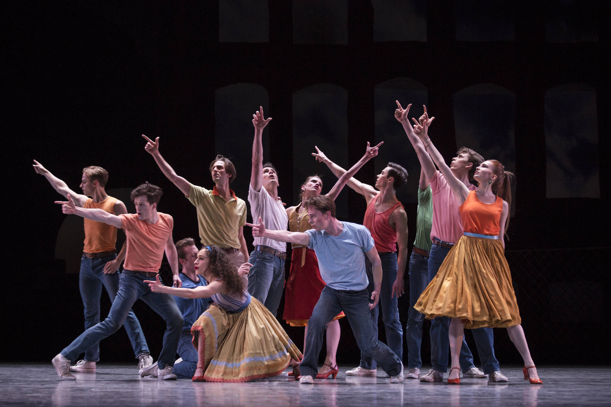Jerome Robbins’ West Side Story Suite. Photo by Angela Sterling