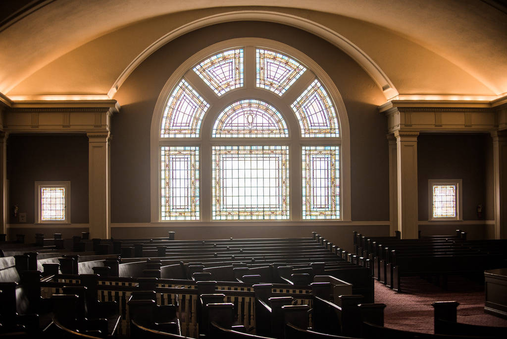 The Great Hall at Town Hall Seattle.