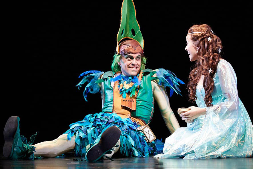 Seattle Opera’s Magic Flute. Photo by Philip Newton