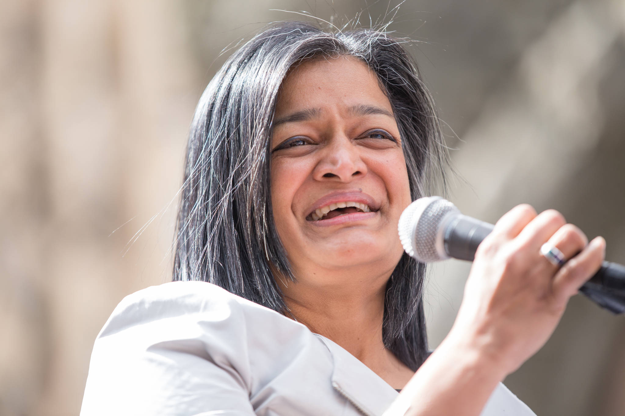 Rep. Pramila Jayapal. Photo by Alex Garland