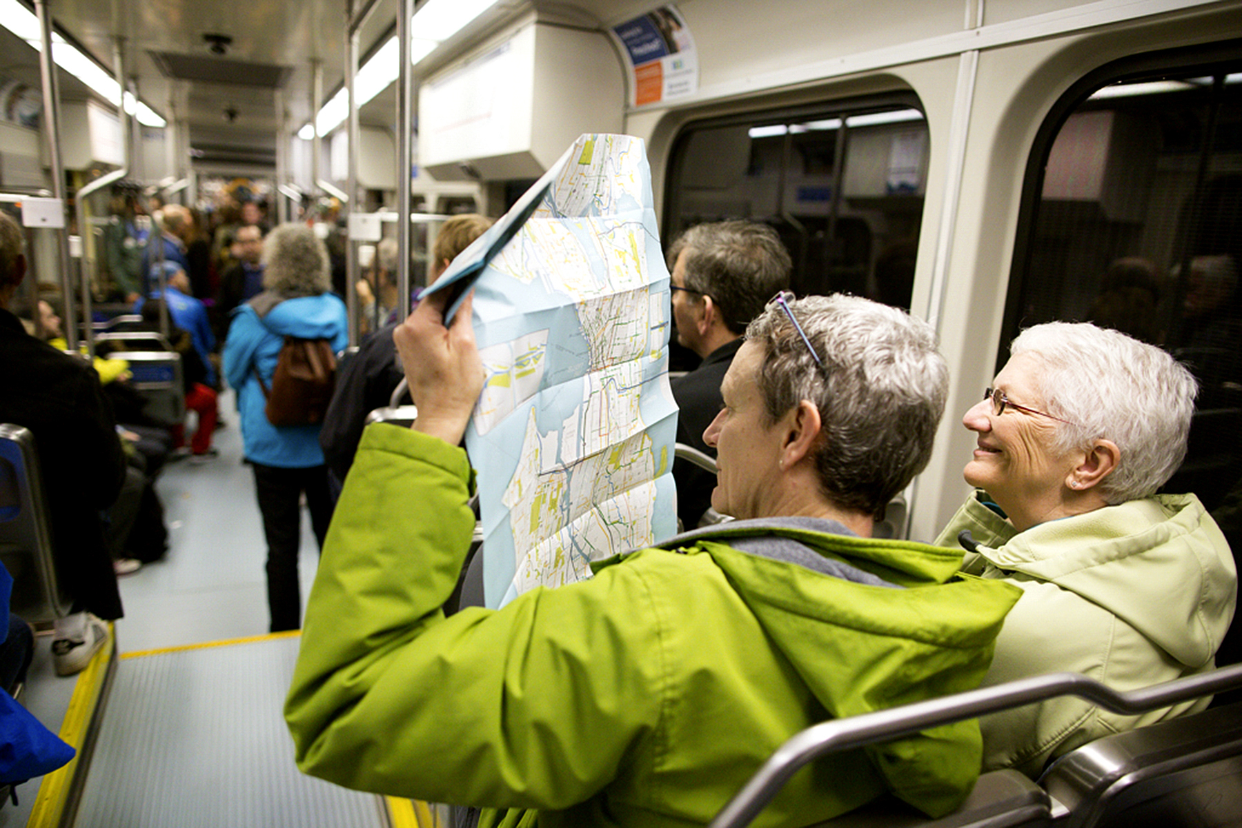 Does this train go to Everett? Maybe not. Photo by Jeremy Dwyer-Lindgren