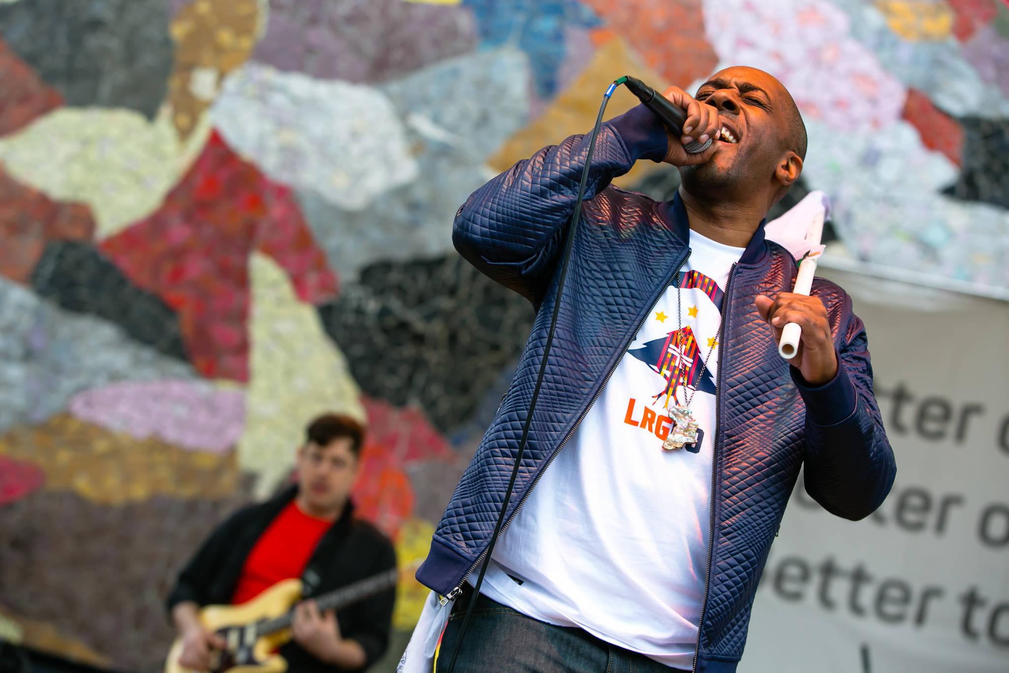 Draze performs at the Mural Amphitheatre. Photo by Christopher Nelson