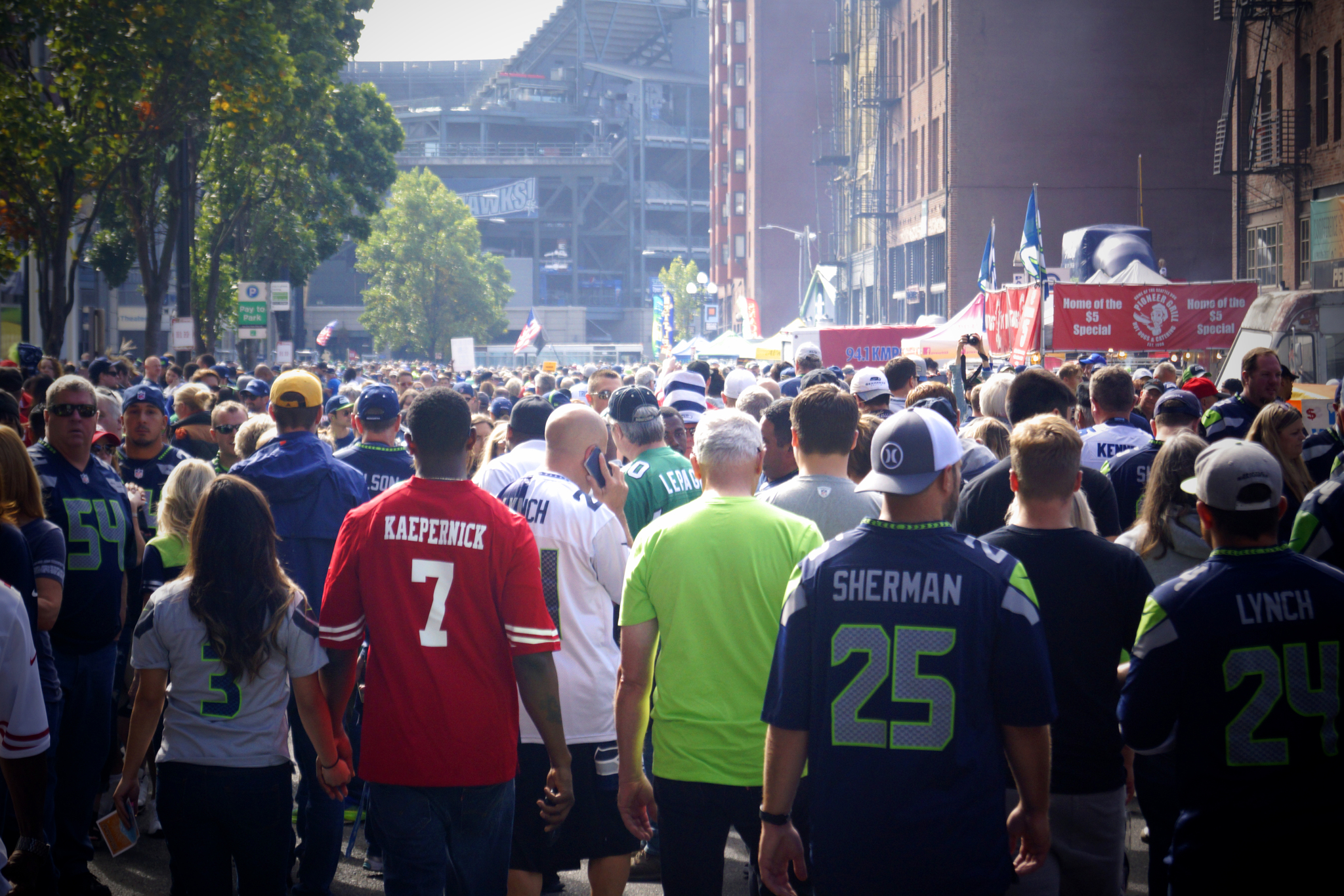 Are you ready for some pro(letariat) football? Photo by Christopher Zeuthen