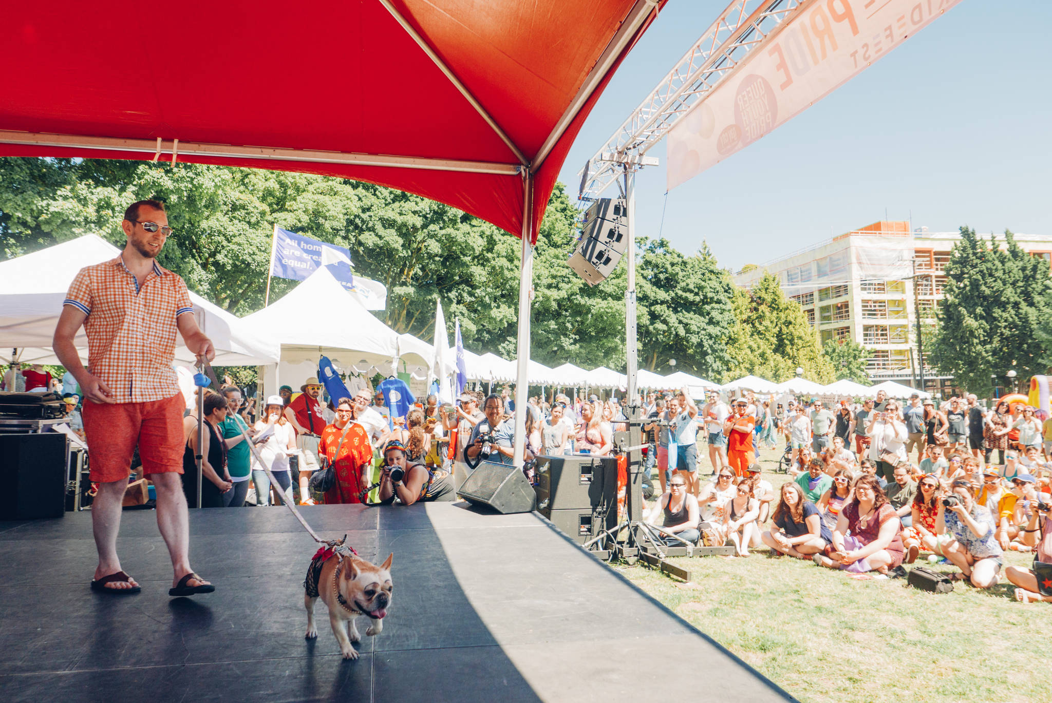 Canine Pride Shines at Doggie Drag Show