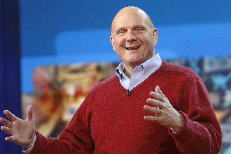 Don’t buy Steve Ballmer’s knock on the income tax. Photo by Microsoft Sweden/Flickr