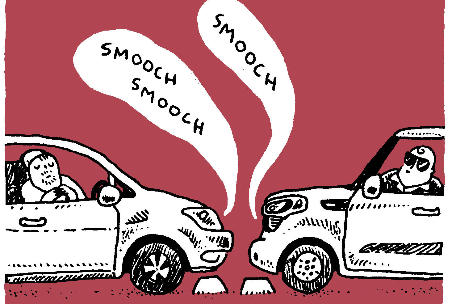 BAD BOY COMIX: Boys in Parked Cars