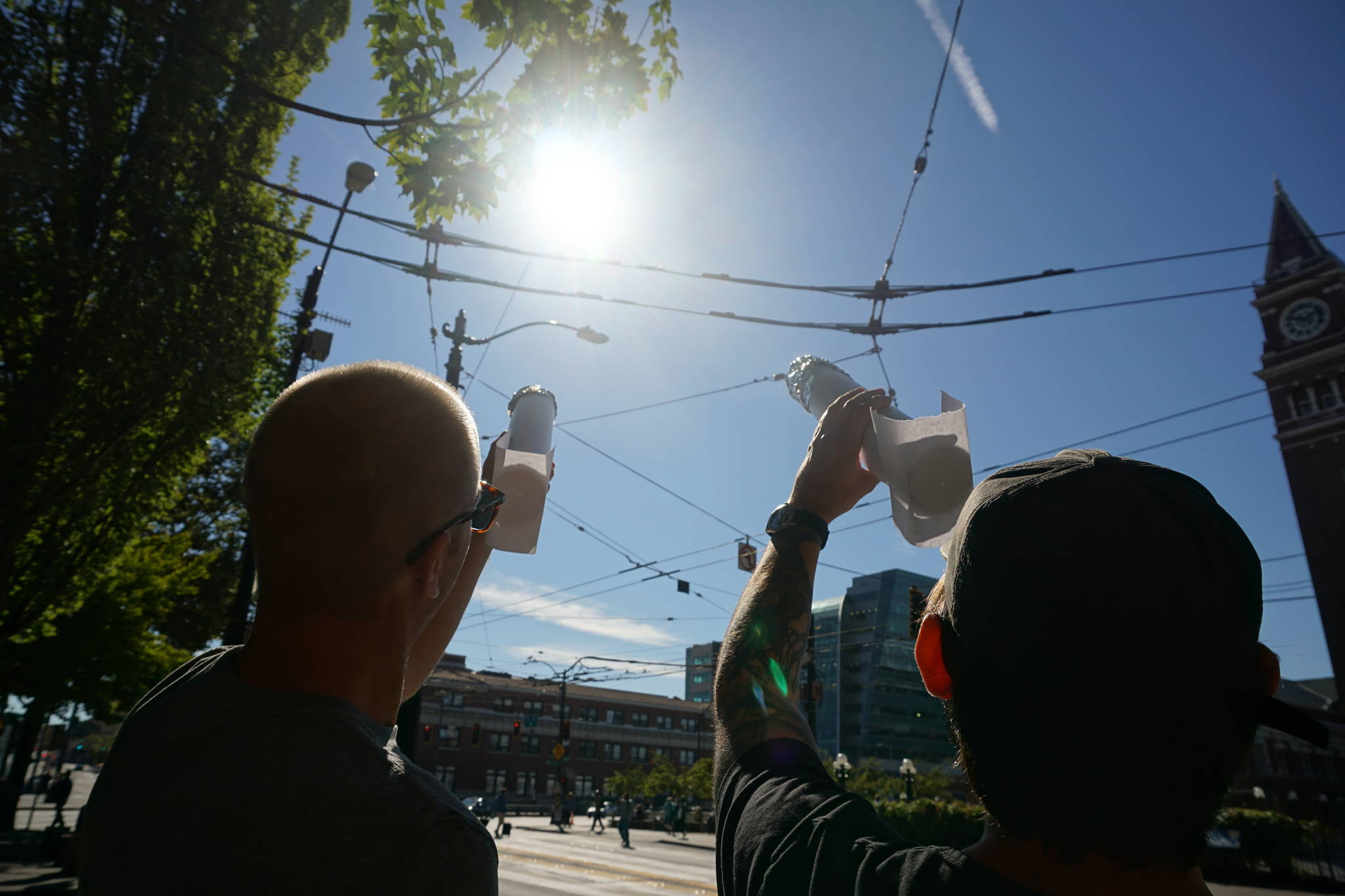 The Sights and Sounds of Seattle’s Solar Eclipse Seattle Weekly