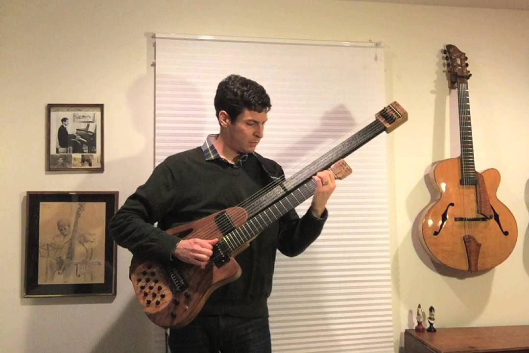 A Local Jazz Pro Electrifies an Obscure, 14-String Baroque Instrument