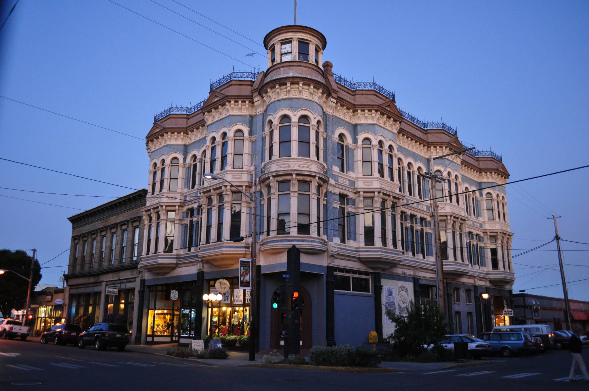 The Hastings Building in Port Townsend. Photo via Wikimedia Commons