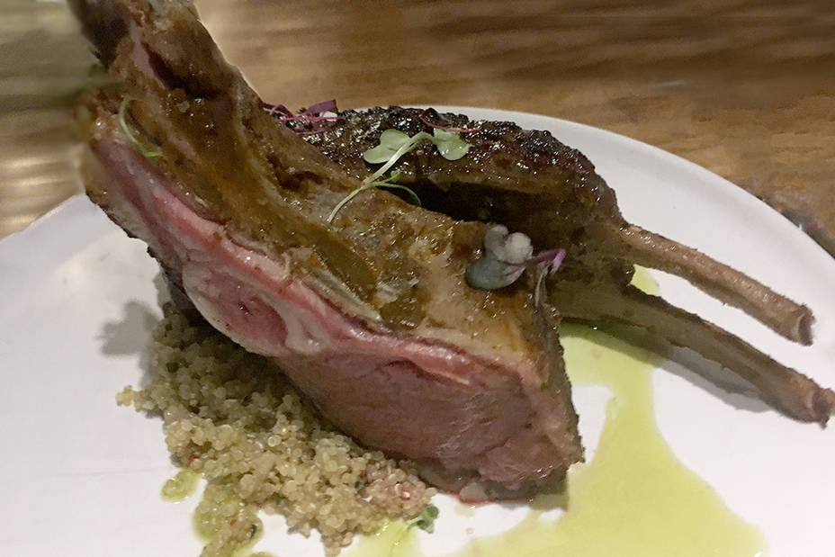 Rack of lamb mixiote from 2120. Photo by Nicole Sprinkle