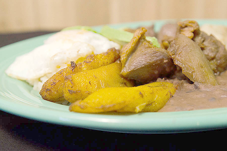 Courtesy of Tropicos Breeze                                Bandeja paisa is a traditional Colombian stew.