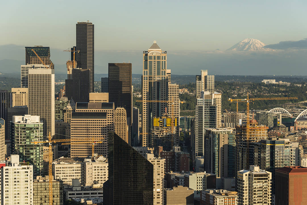 The crane-littered Seattle skyline can attest that everything changes. Photo via Thinkstock