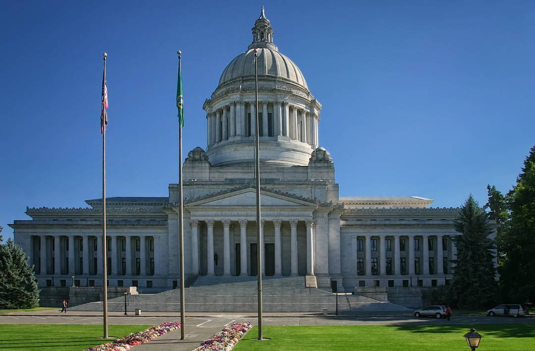 Washington state capitol campus. Photo by Cacophony/Wikimedia