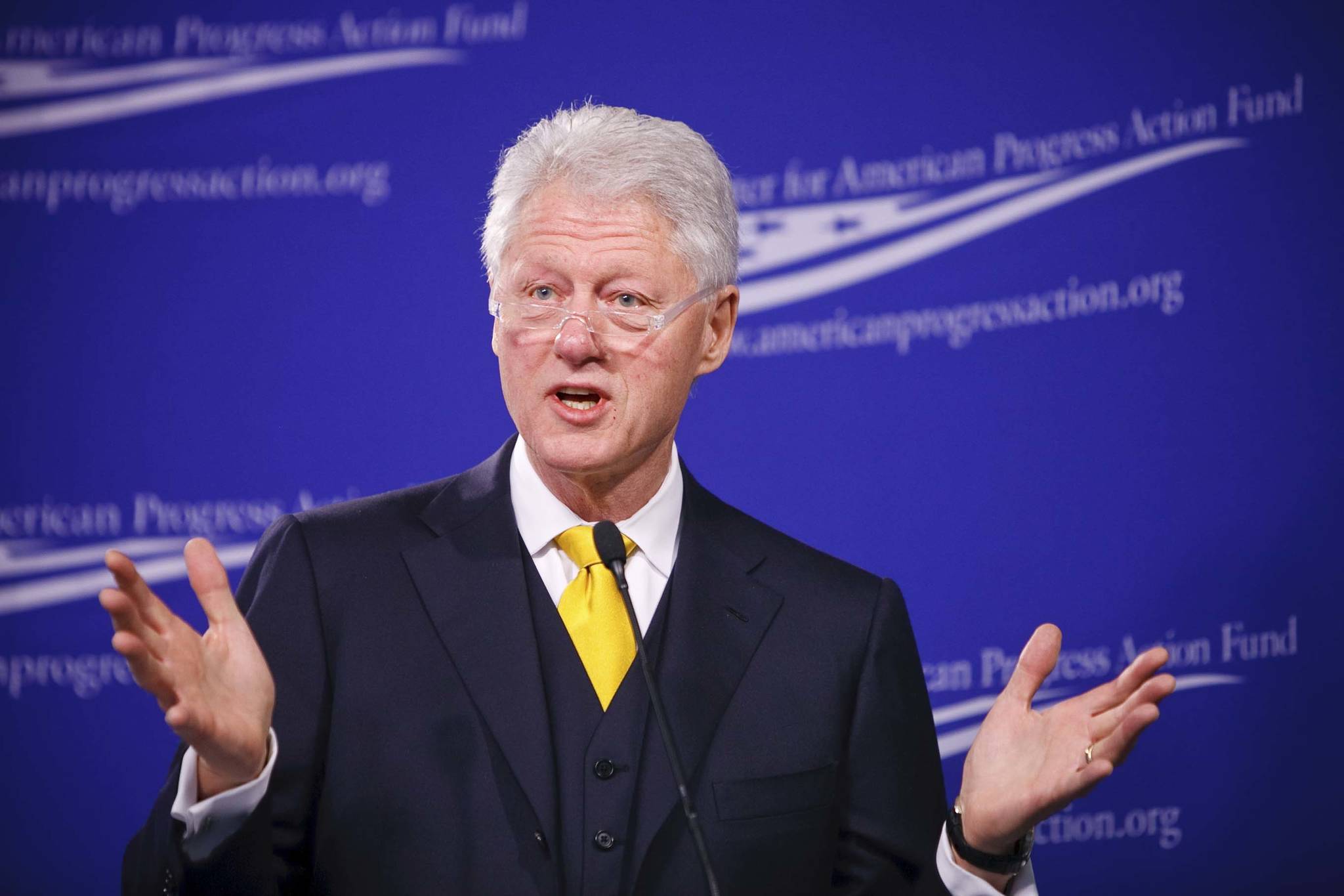 Former President Bill Clinton will be discussing his first novel in Seattle at the McCaw Hall on June 30. Photo courtesy Ralph Alswang/Flickr