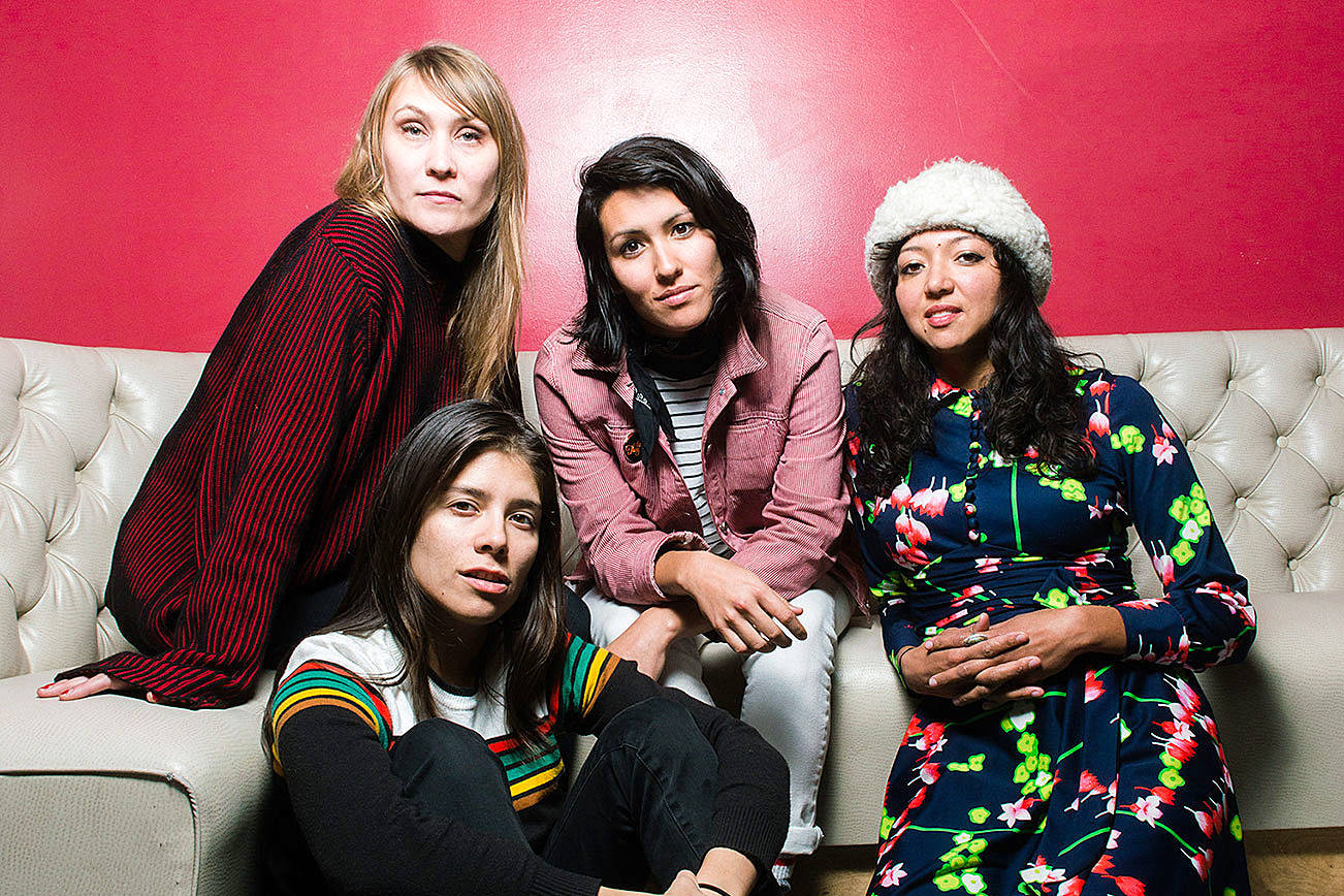La Luz returns to its old stomping grounds for two nights of surf rock bliss. Photo by Chona Kasinger