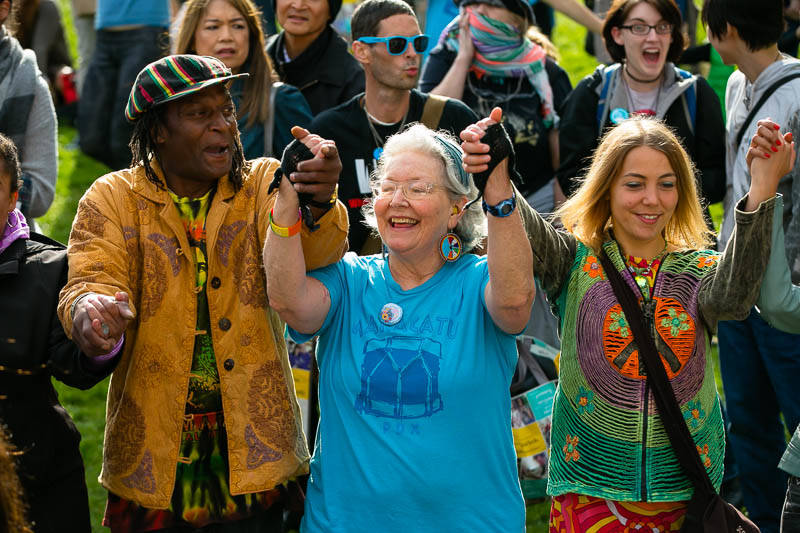 Some 250,000 people are expected throughout the weekend for this year’s Northwest Folklife Festival. Christopher Nelson photo