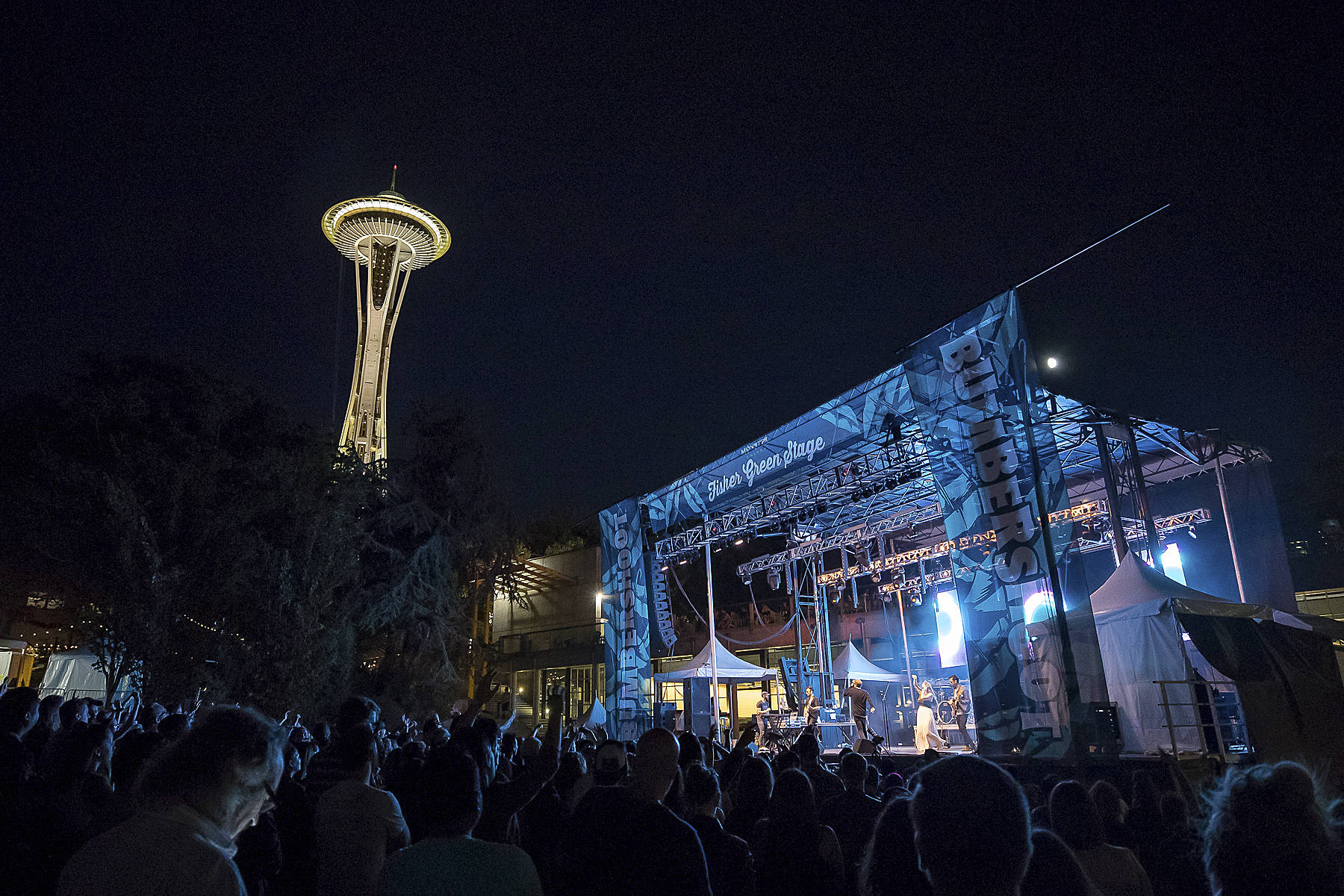 Seattle Center comes alive for Bumbershoot. Photo by David Conger/Bumbershoot