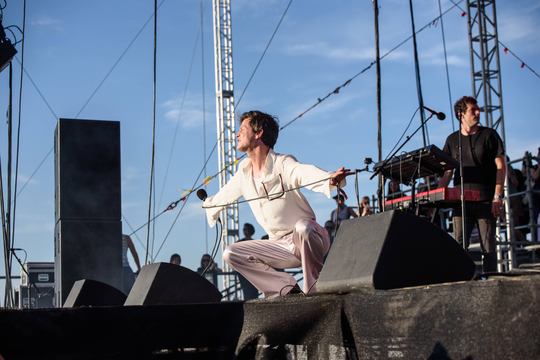 No one can saunter around a stage like Perfume Genius.