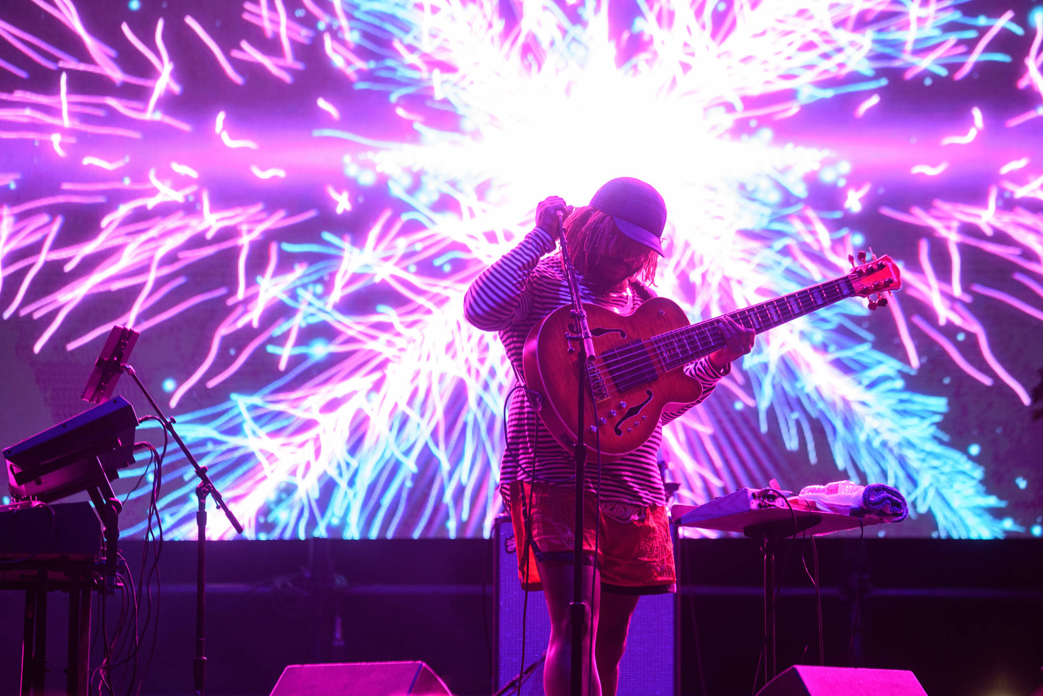 Thundercat deliveres a funky jazz explosion on Friday night.