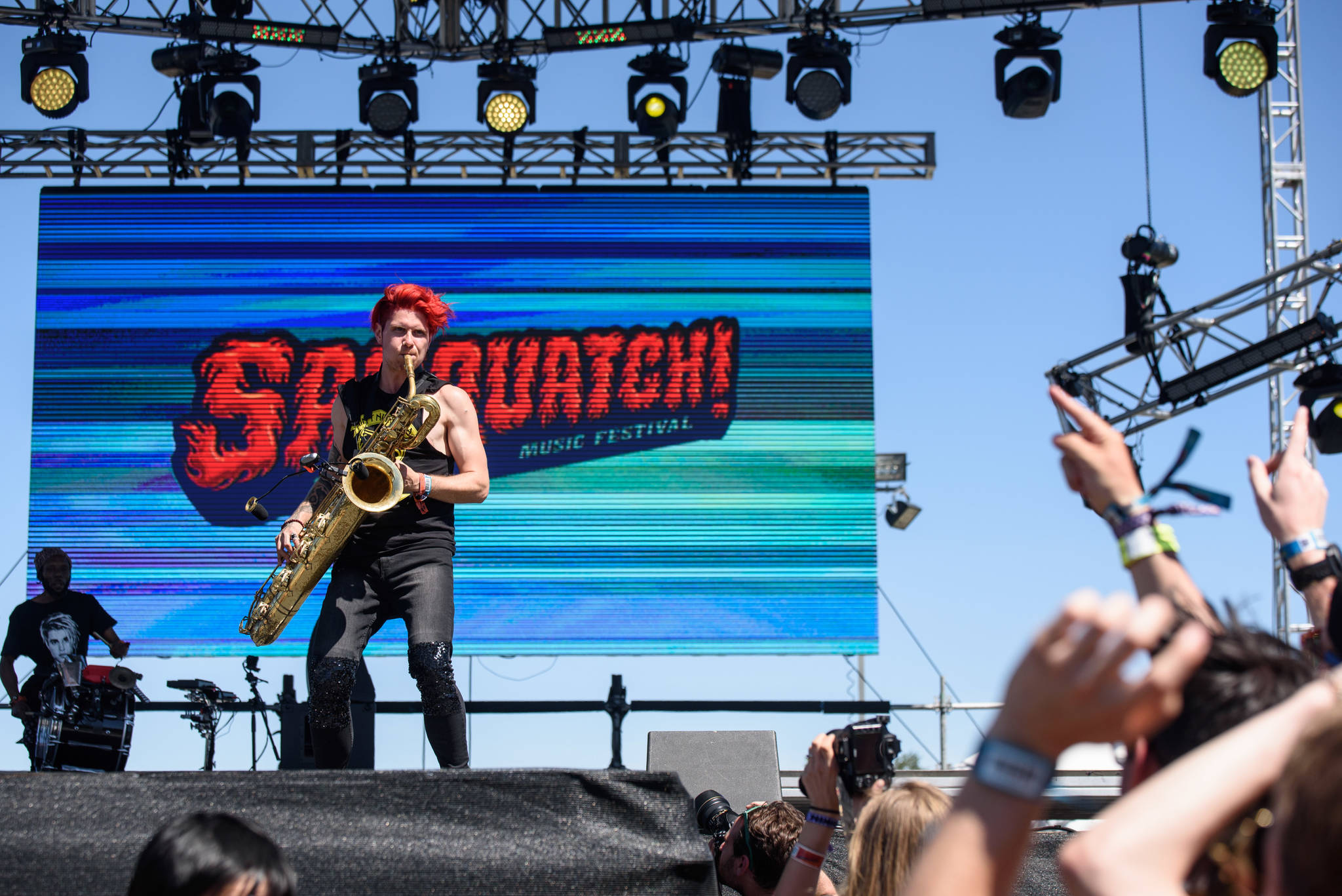 If you like dancing sax players, Too Many Zooz might be for you.