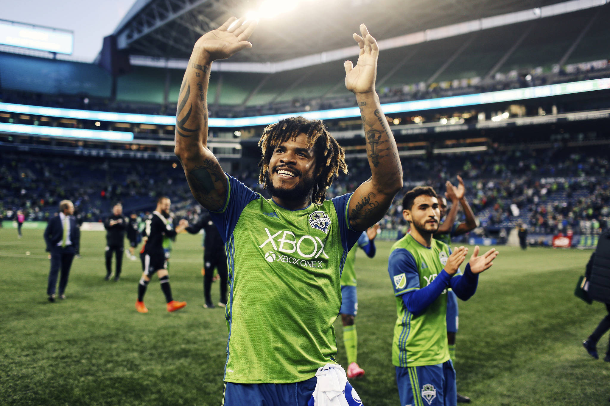 Since we can’t cheer for the USMNT, why not root for the lovable Román Torres and Panama?                                 Photo by Mike Fietchner/Sounders FC Communications