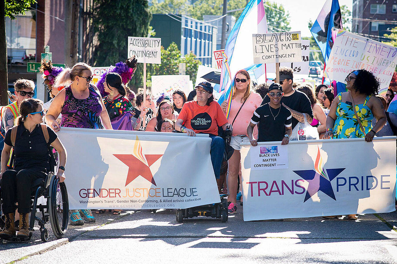 Trans Pride Seattle seeks to strengthen the transgender and non-binary community. 
Photo courtesy of Gender Justice League
