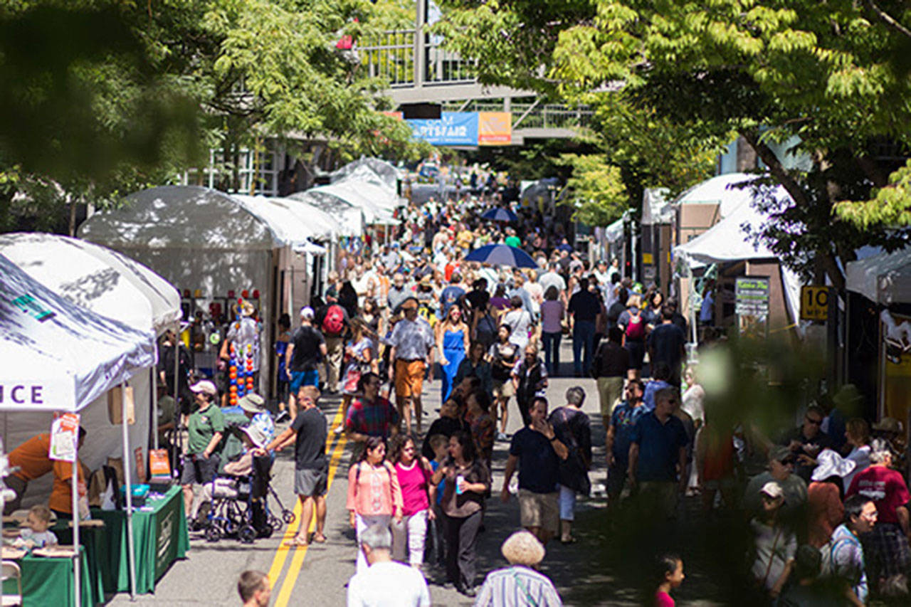 The 72nd BAM ARTSfair is set for July 27-29 at Bellevue Arts Museum and Bellevue Square. Photo courtesy of Bellevue Arts Museum