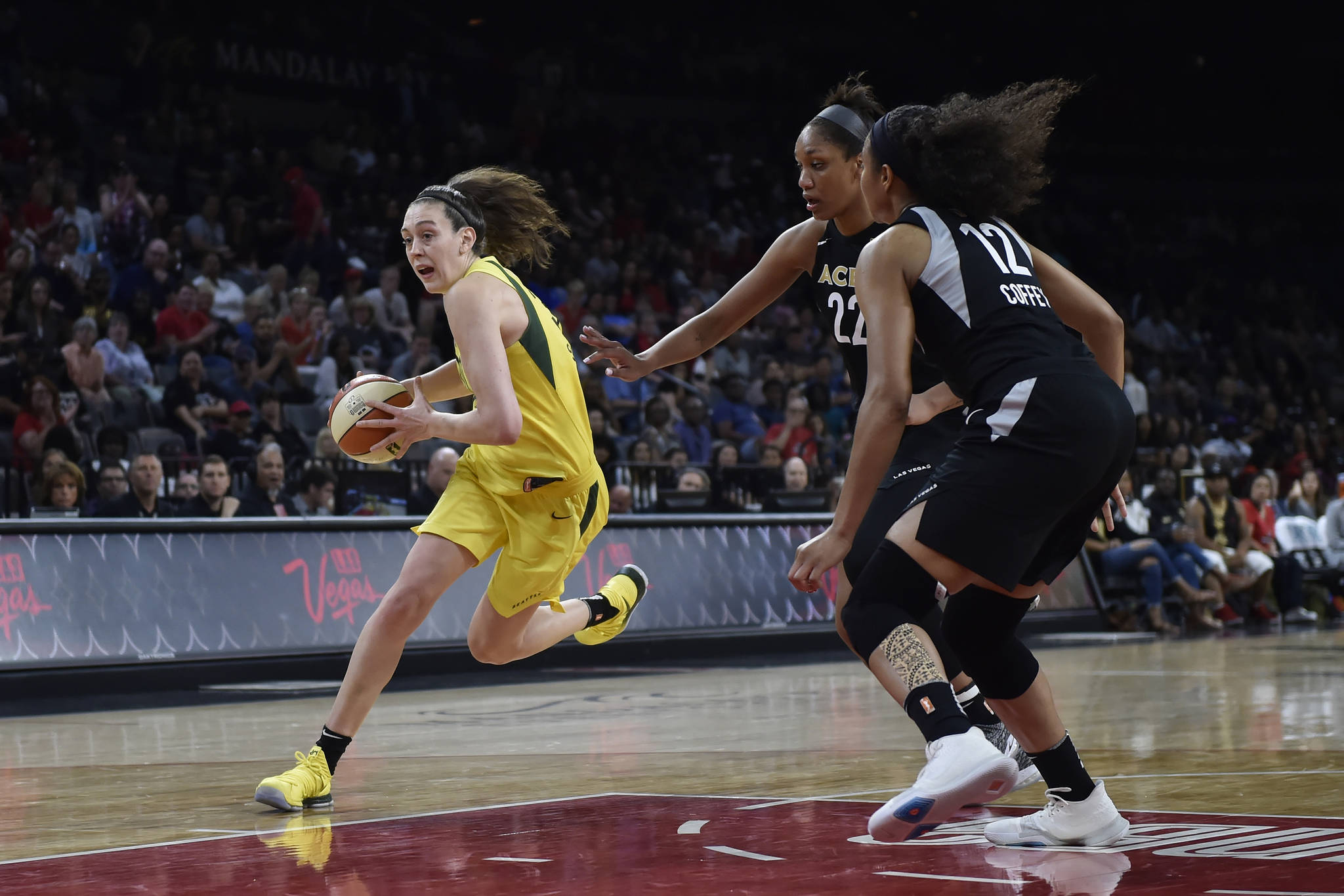 Whether in the paint or off the dribble, Breanna Stewart is an MVP-level scoring machine. Photo courtesy Seattle Storm