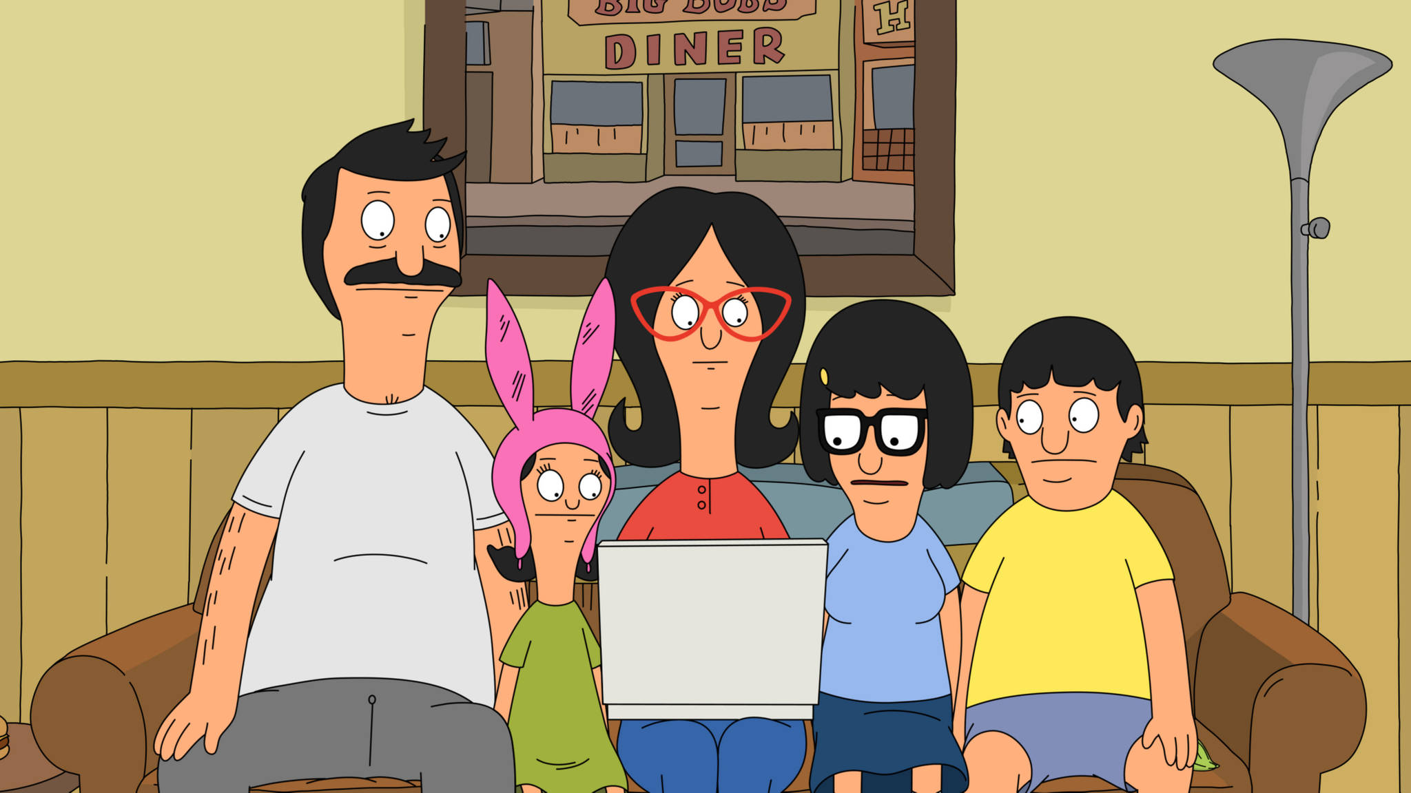 The cast of ‘Bob’s Burgers’ heads to The Moore. Image courtesy Fox.