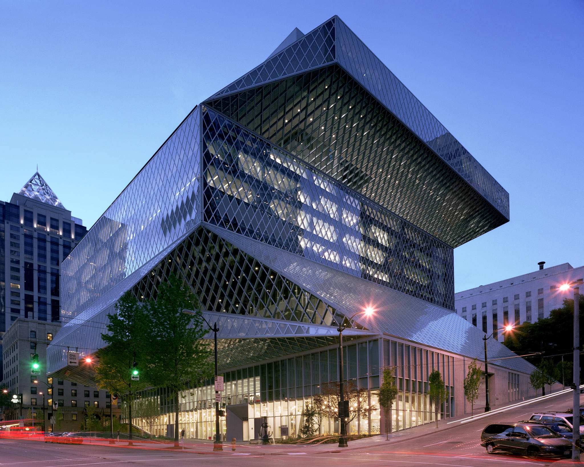 Seattle Central Library. Photo courtesy The Seattle Public Library