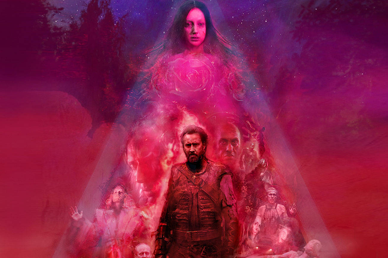If you see the poster art for Mandy and are surprised it’s wild, it’s your own damn fault.