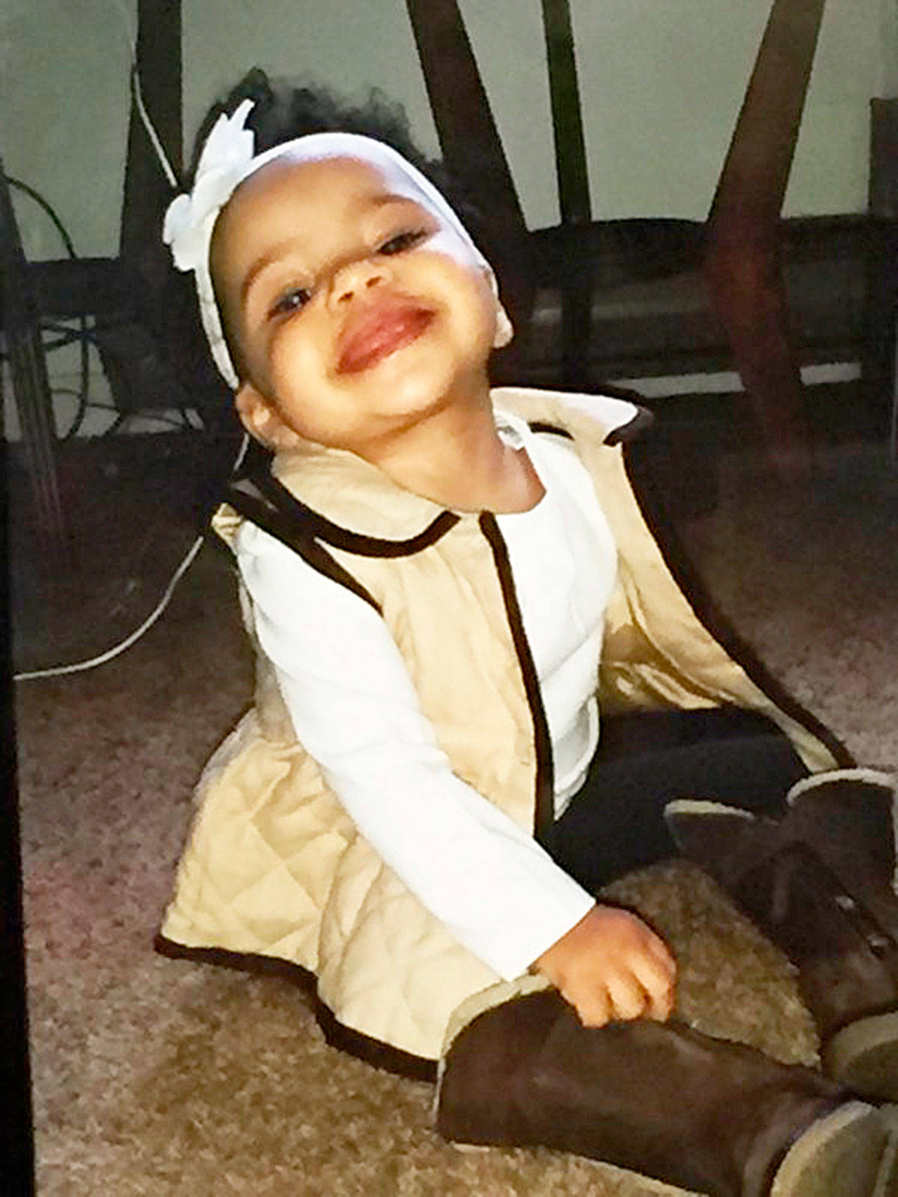 Malijah Grant, 1, was fatally shot in Kent in April 2015 during a drive-by shooting. COURTESY PHOTO