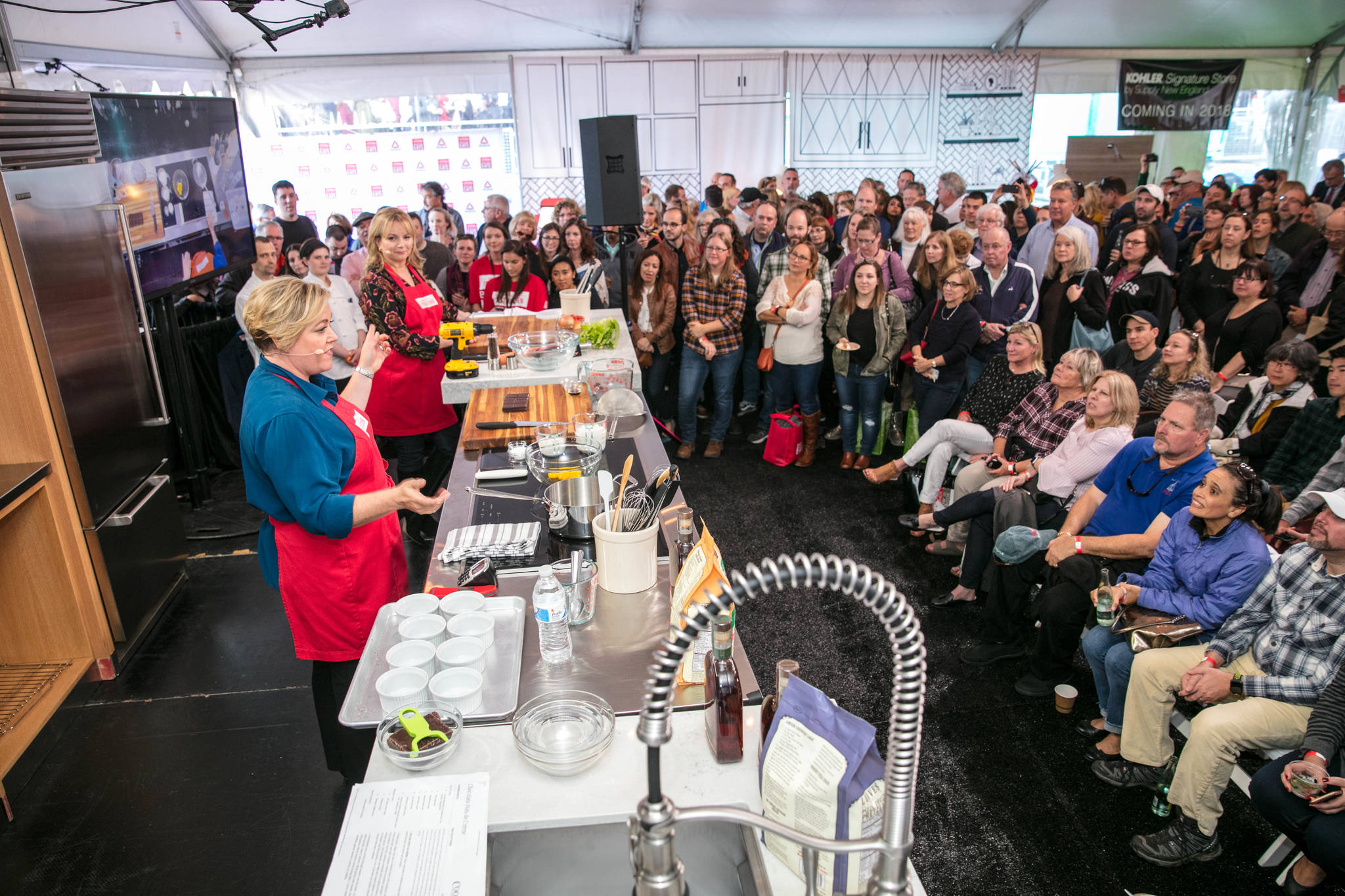 The culinary thrills of the PBS favorite come to life during &lt;em&gt;America’s Test Kitchen&lt;/em&gt;’s live events. Photo courtesy America’s Test Kitchen